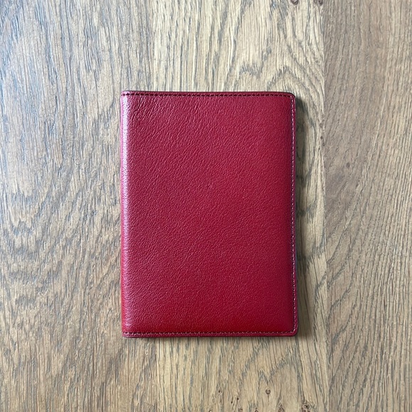 Cartier Accessories - Cartier Leather Passport Holder